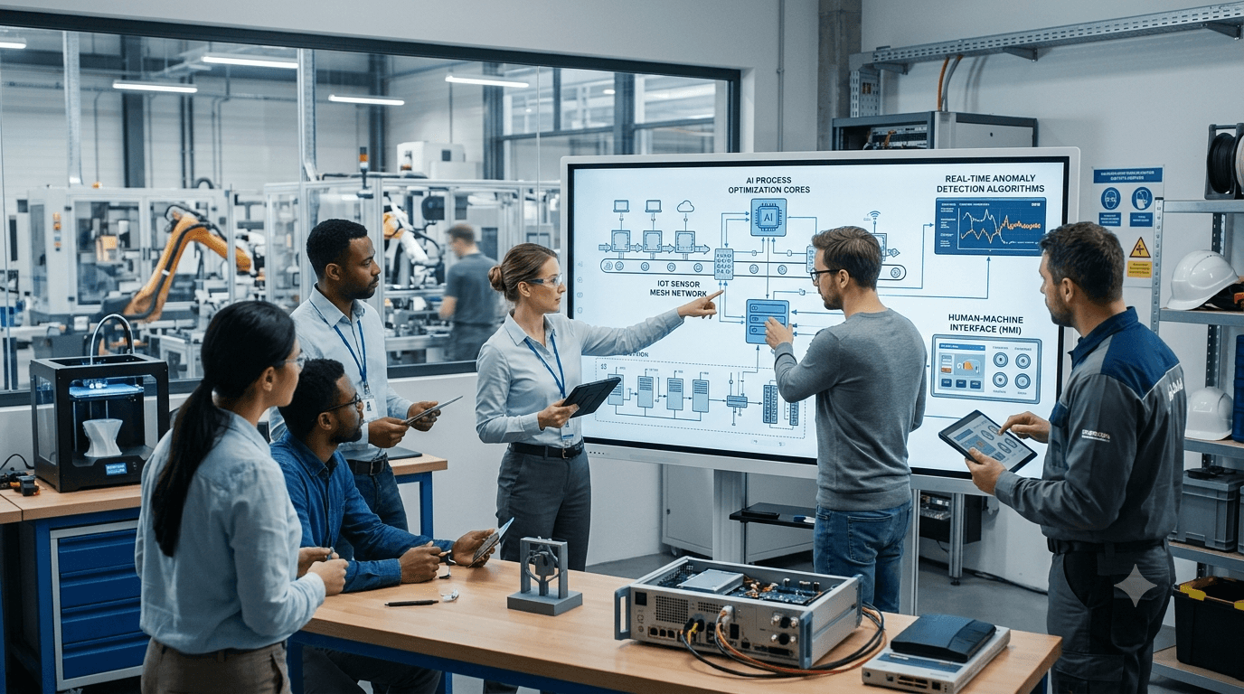 Da Indústria 4.0 à Indústria 5.0: como a Appmoove projeta software industrial para o próximo ciclo