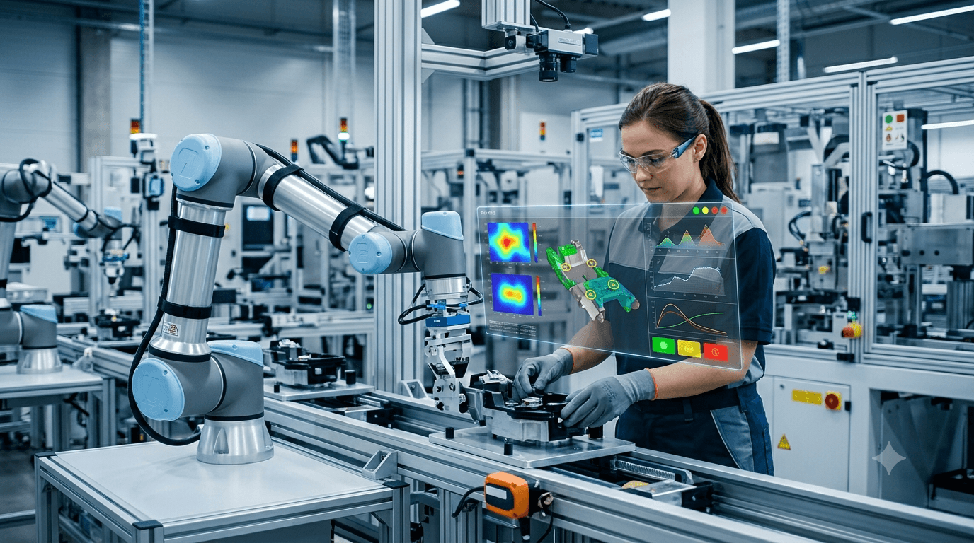 IA Física: quando a inteligência artificial sai do software e entra no chão de fábrica