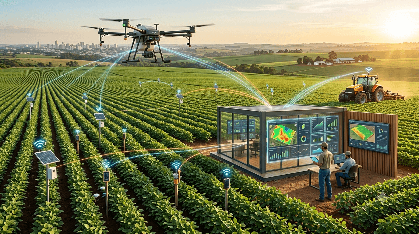 Tecnologia no agronegócio: como a Appmoove aplica IA e IoT para quem alimenta o Brasil