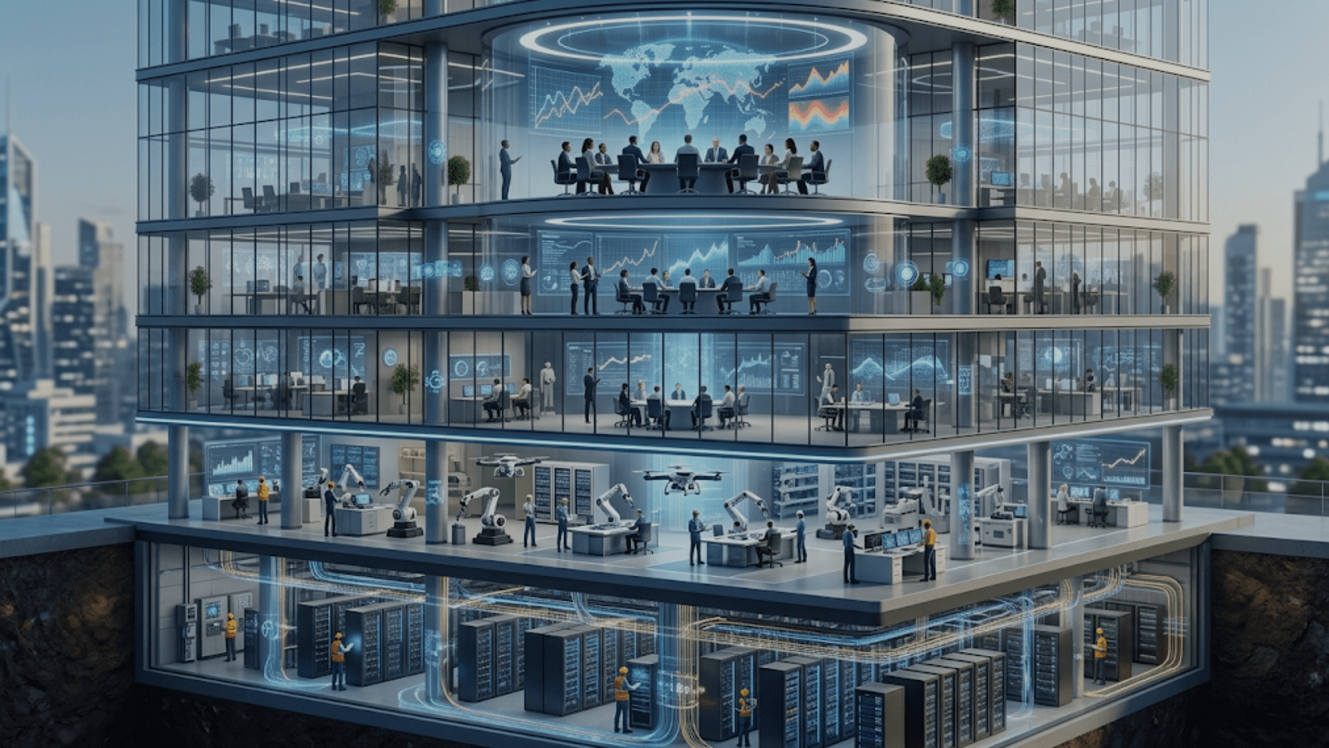 IA como infraestrutura: o que muda quando a tecnologia deixa de ser projeto e vira base do negócio